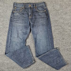 Levis 569 Jeans Mens 30x30 Blue Denim Loose Straight Fit Dark Wash Baggy Y2K
